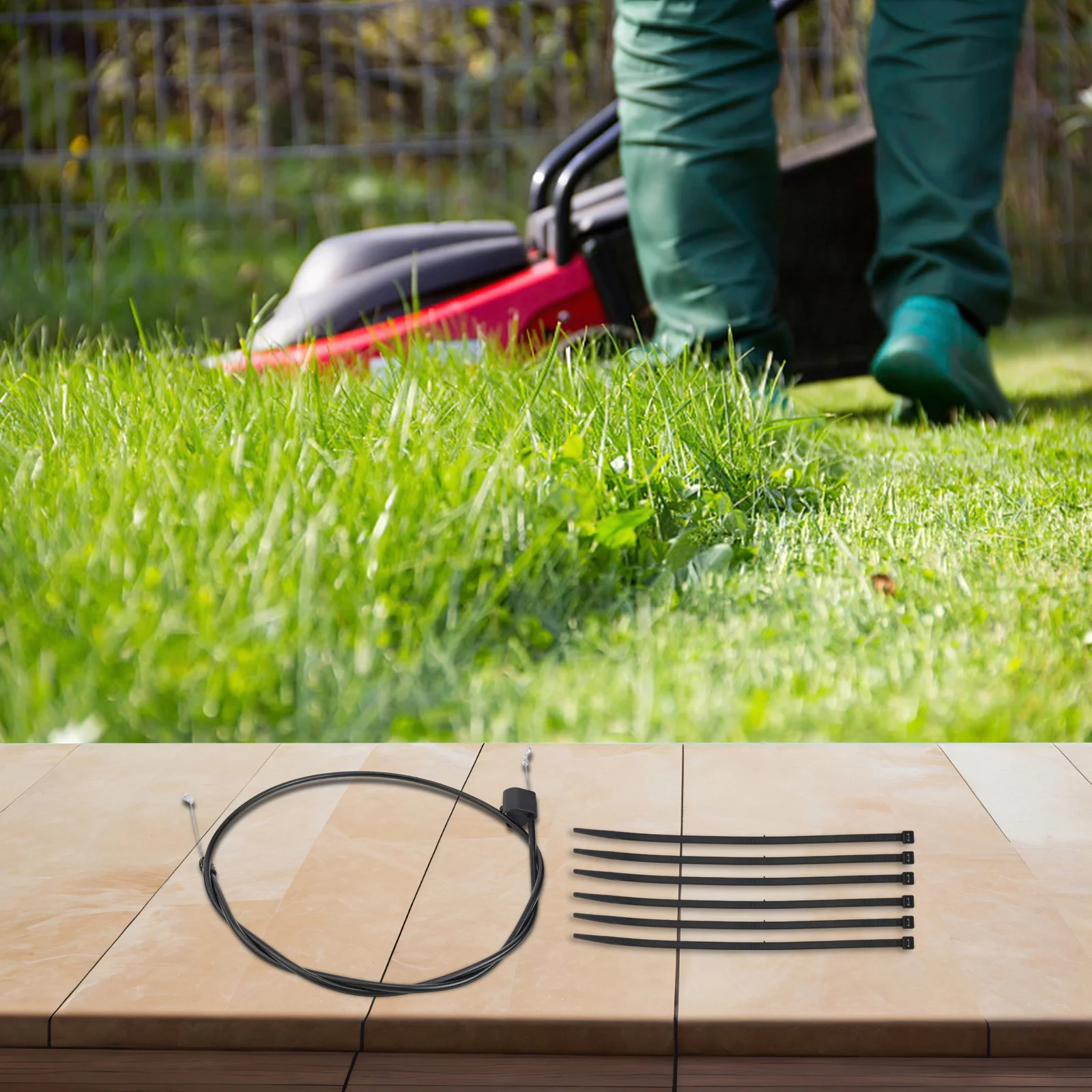 

Cable Model Identified as Numbering at 183281 Used in For Craftsmanship Lawnmowers Provides Compatibility Across Brands