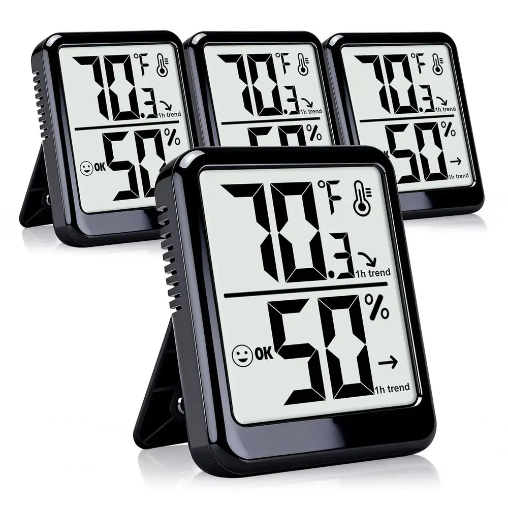 4-Pack Room Thermom…