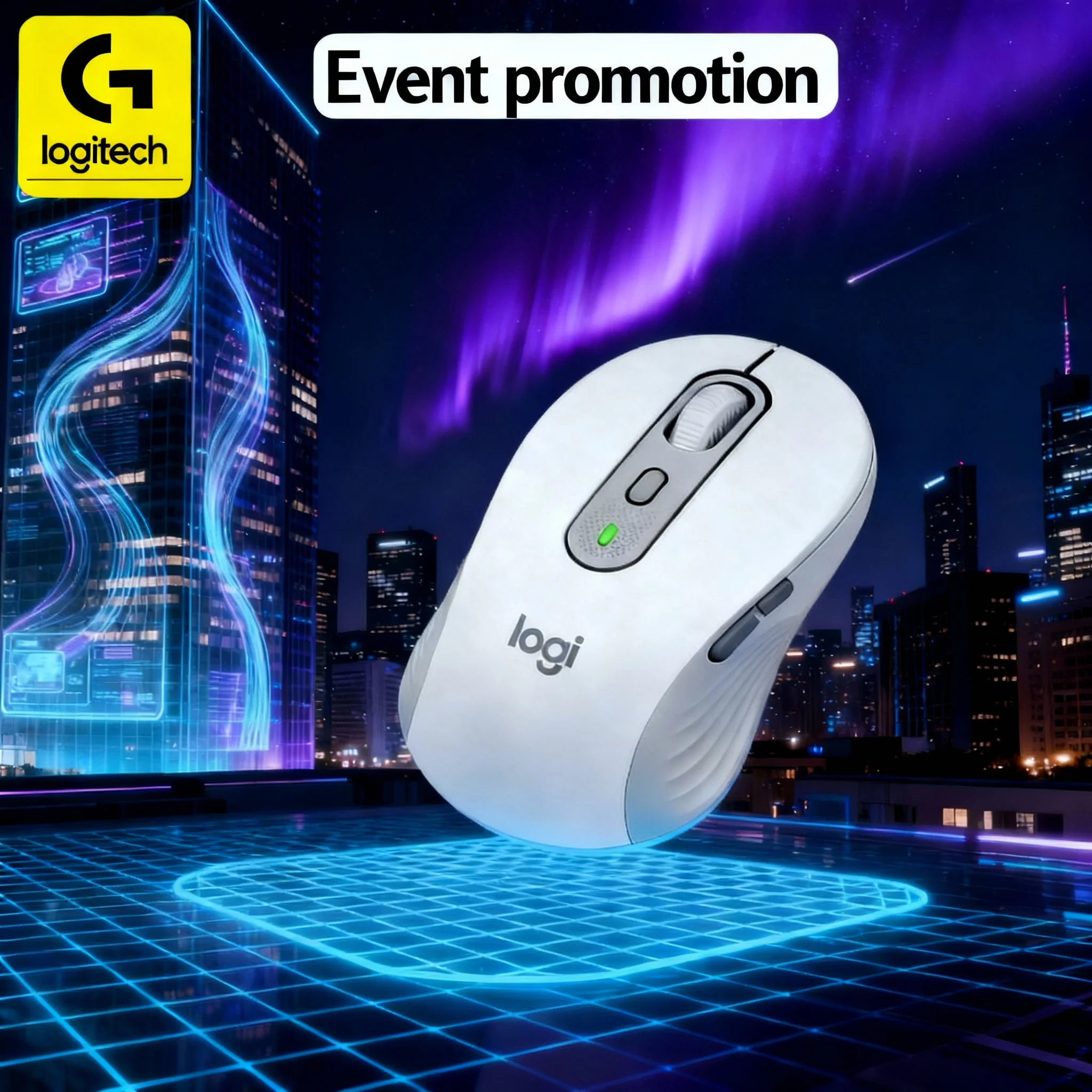 

[Новогоднее обновление] Эргономичная мышь Logitech M650L с беспроводным Bluetooth-подключением: отличный помощник для офиса и учебы