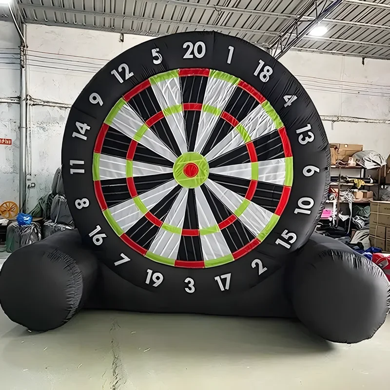 In Stock Inflatable Football Dart Board Foot Dart With Sticky Soccer Balls Foot Kicking Ball Sports Target Games Kick Darts