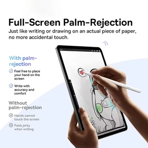 Baseus Stylus Lite with Apple Pencil Ipad Palm Palm Rejection Magnetic Design Touch Pen for Tablet for iPad Pro 2018-2023 6 Main Sales Magnetic Pen - №5
