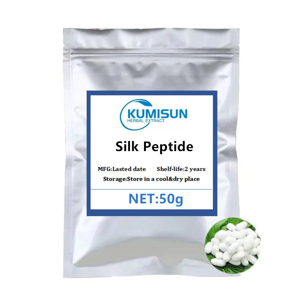 50-1000g Active Silk Protein Peptide, 99% Small Molecule