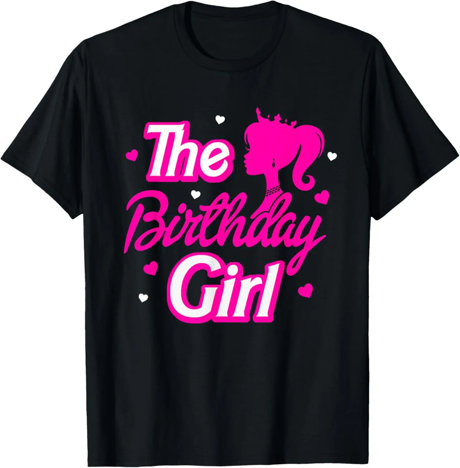 The Birthday Girl Family Matching Doll Birthday Party Girls T-Shirt