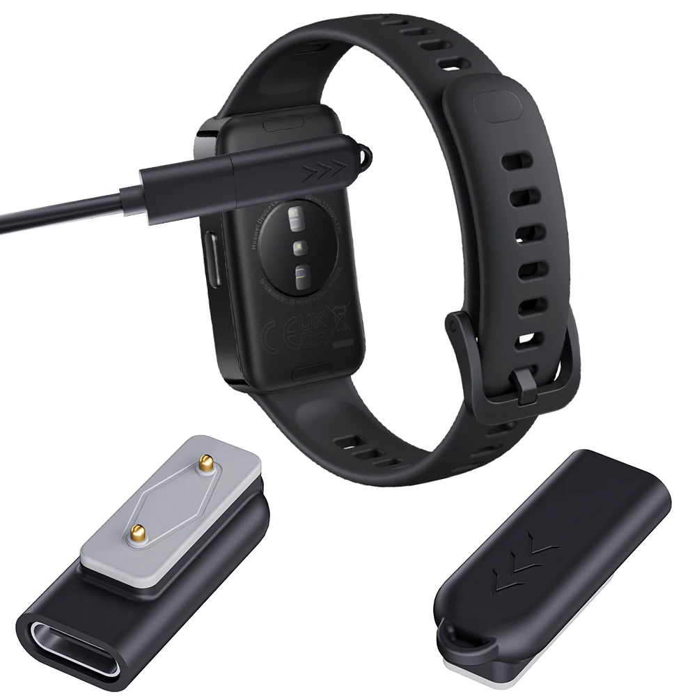 Adaptor Pengisi Daya Tipe C Konverter Kabel Pengisi Daya Magnetik Adaptor Pengisi Daya Jam Tangan untuk Samsung Galaxy Fit 3/Huawei Watch Fit 3 2