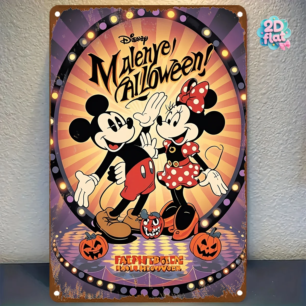 2D Flat, 1Pc Mickey…