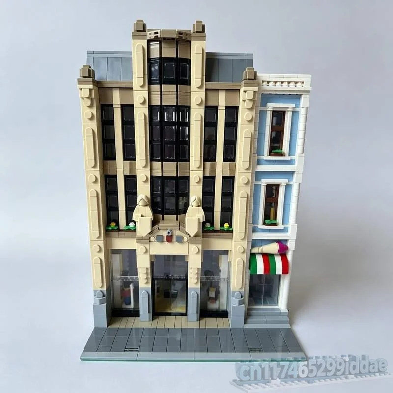 4281PCS Store Modular Street View MOC Model Custom Puzzle Architecture Building DIY Creative Assembly Building Blocks Toy Gifts