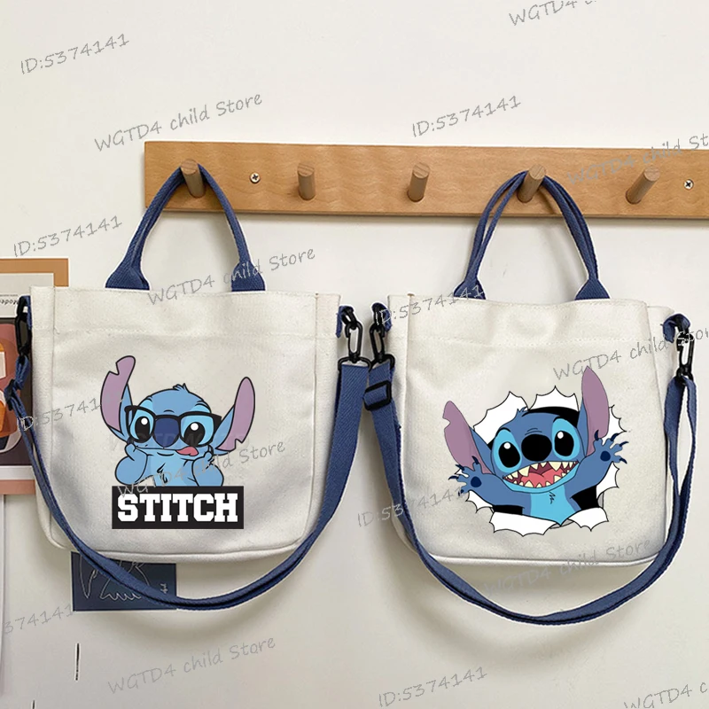 

MINISO Stitch Crossbody Bags Designer Bags Gifts 2025 New Fashion Shoulder Bag Stitch Lover Gift Cartoon Cute Girls Handbags