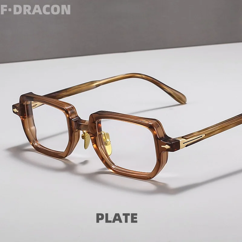 

New Board Eyeglass Frame Retro Small Square Men's And Women's Eyeglass Frame High-quality Optical Prescription Frame 86003