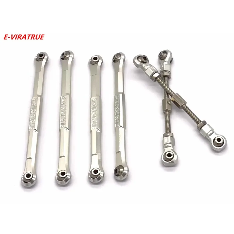 E-VIRATRUE 7075Aluminum Link Rod For Losi RZR Rey 1/10 (6pcs)