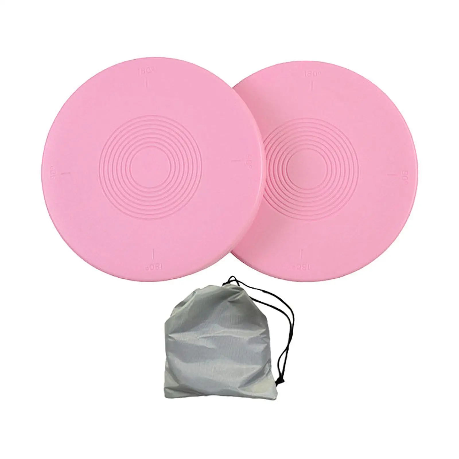 2 Pieces Ballet Turning Board Round for Indoor Rhythmic Gymnastics Household