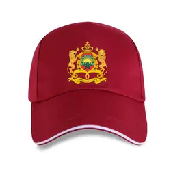 Men Round Neck Long Baseball cap Cotton Coat Of Arms Of Morocco New Design Mens