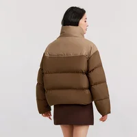 Semir Down Jacket Women Waterproof Patchwork Oversize Stand Collar 2026 Winter New Trendy Coat 6