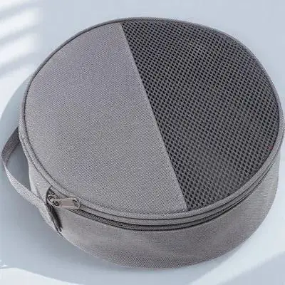 

Spacious Tableware Pouch Round Plate Bag Outdoor Dish Container Mesh Divider Camping Storage Organizer Picnic Tools