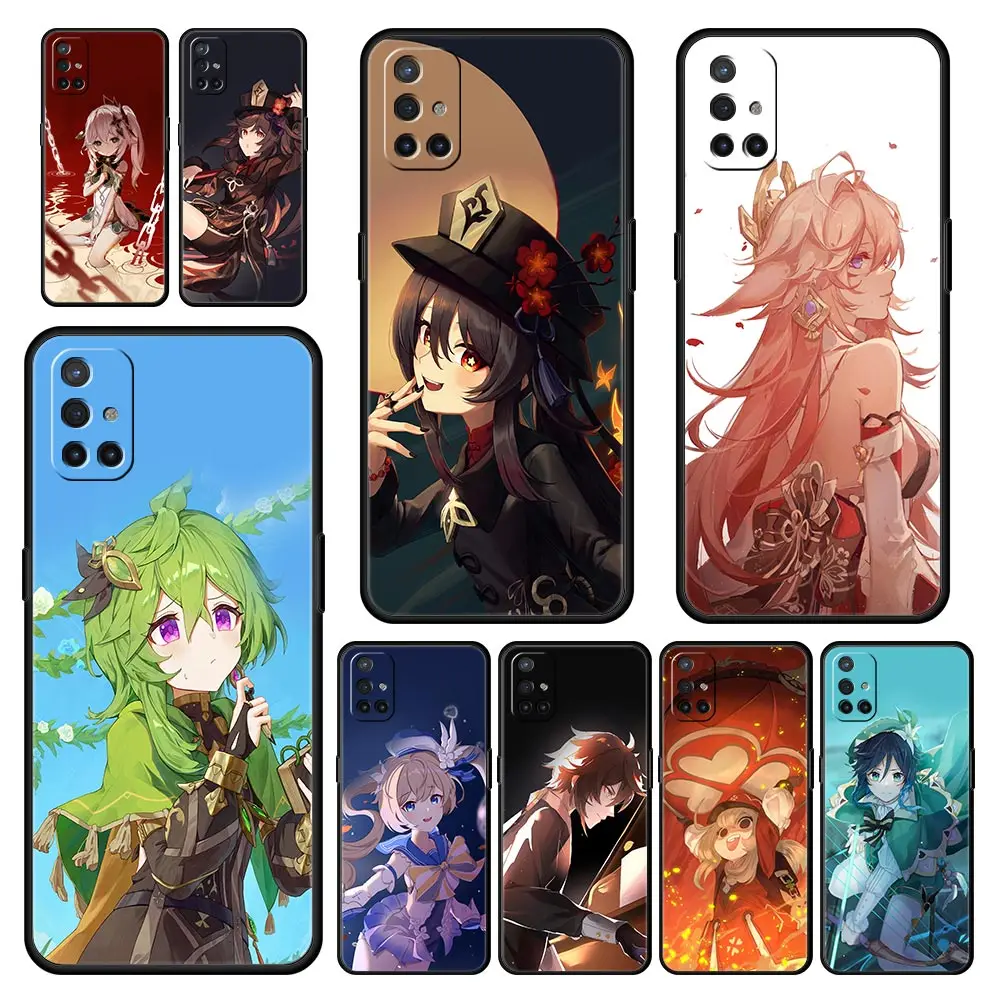 Phone Case For OnePlus 11 10 9 Pro 9T 12R 10R 9R 9RT 10T 8T 8 7 6T 7T Nord 2T CE 2 5G N200 N10 N100 Cover Genshin impact Baizhu