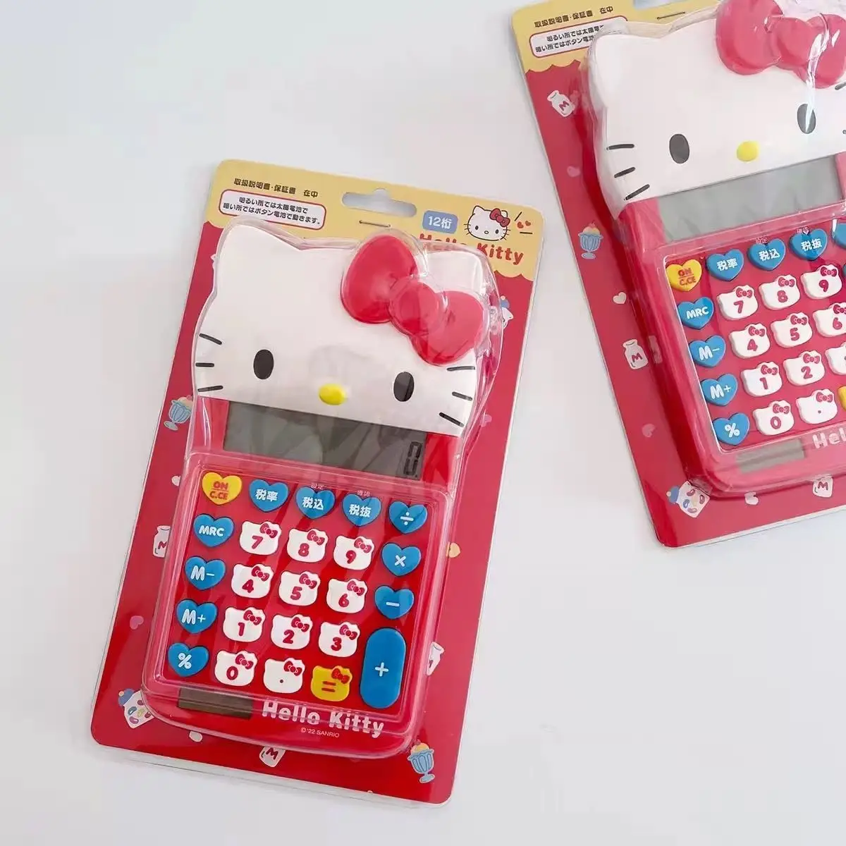 Cute Sanrio Solar Calculator Hello Kitty Kuromi Cartoon Multi‑function Smart Computer Gift for Friends Stylish Birthday Gift New - view 6
