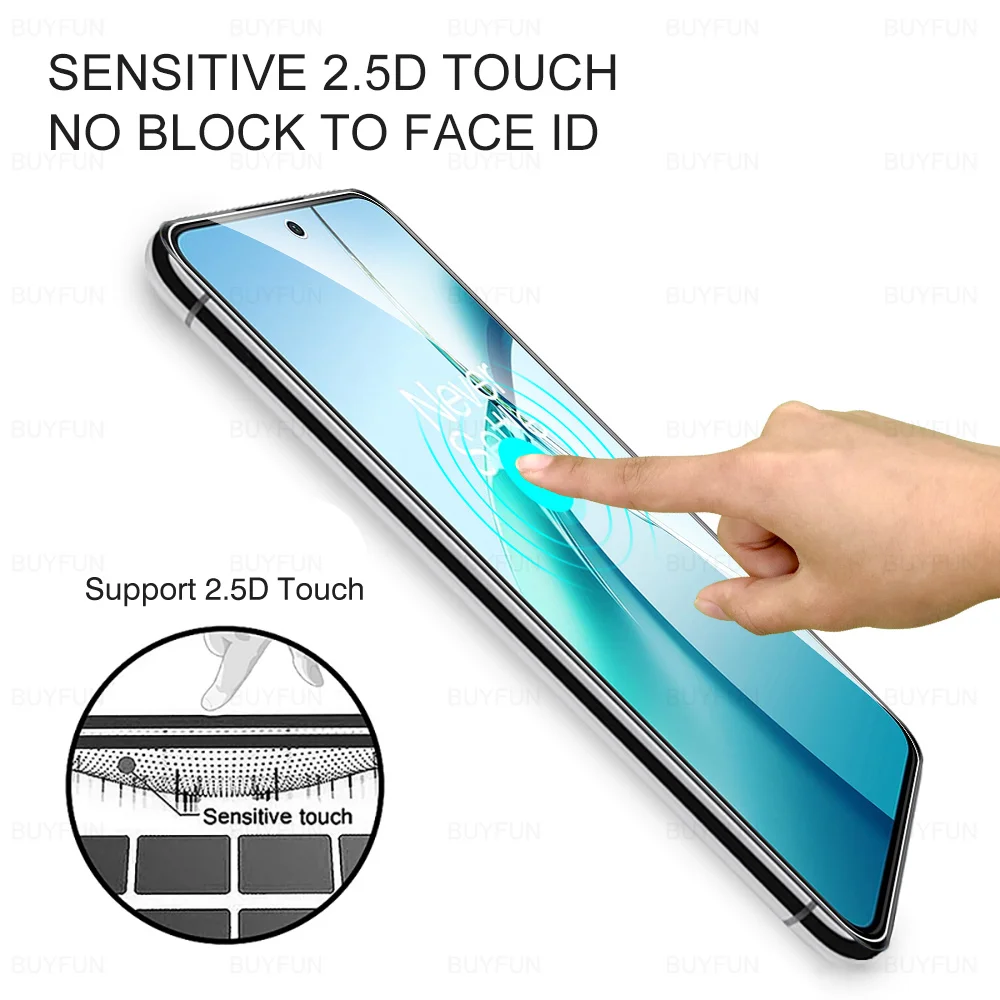 Protector de pantalla de vidrio templado para OnePlus Nord CE4 Lite 5G, película protectora HD de 6,67 pulgadas, 2024