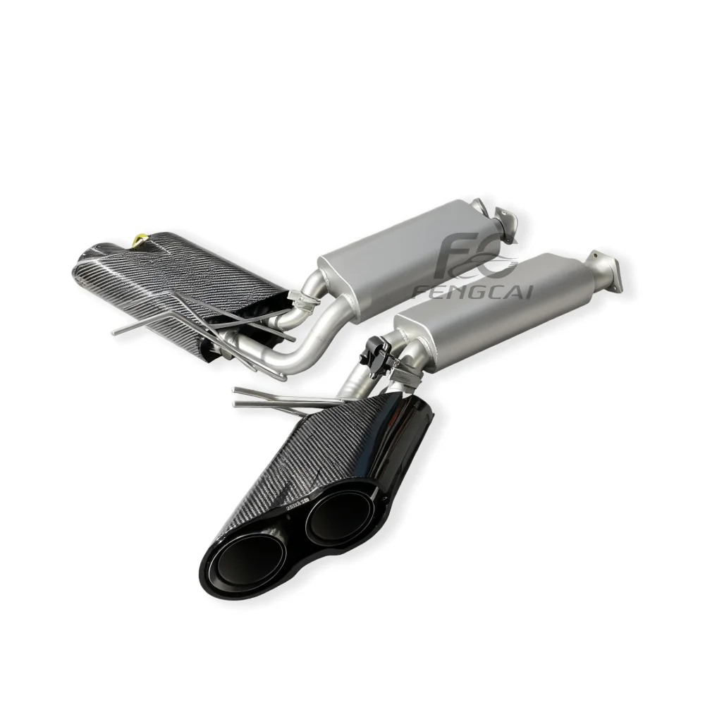 

Rocket-shaped Illuminated Tailpipe Catback Exhaust Pipes for Mercedes-Benz G-class Models W463 W464 G63 G500 High-quality