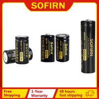Sofirn 16340 or 18350 or 18650 Battery Pre-charged 3.7V Li-ion Cell Rechargeable Batteries for HS10 SP40 SC18 Flashlight