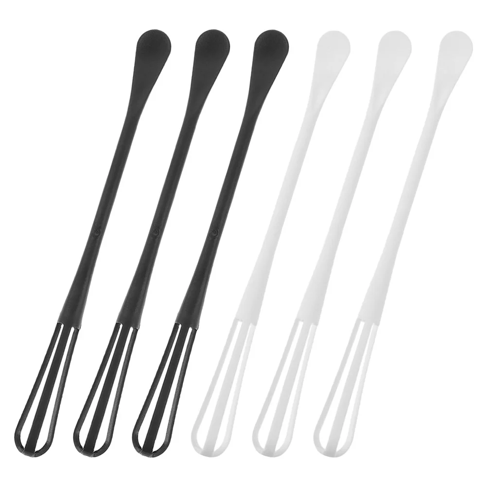 6 Pcs Mini Egg Beater Baking Whisk Mixing Tool Hand Manual Mixer Spoon Multipurpose