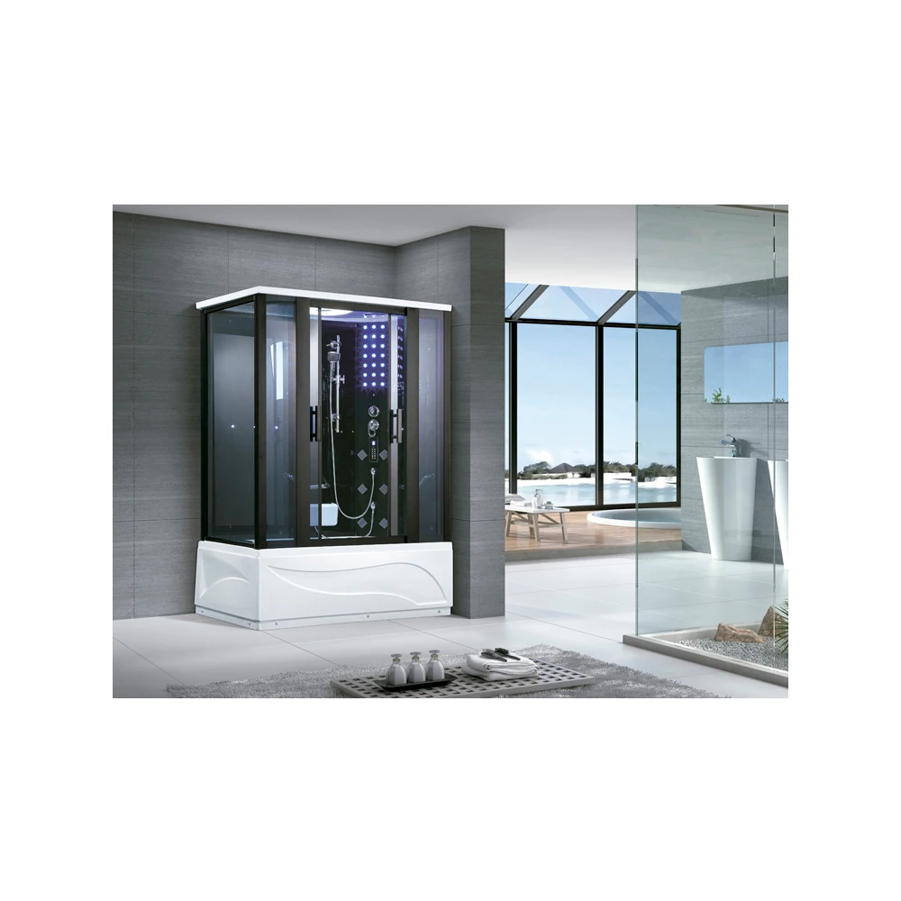 

2021 newest and most popular luxury enclosed hydromassage whirlpool bath steam shower cabins