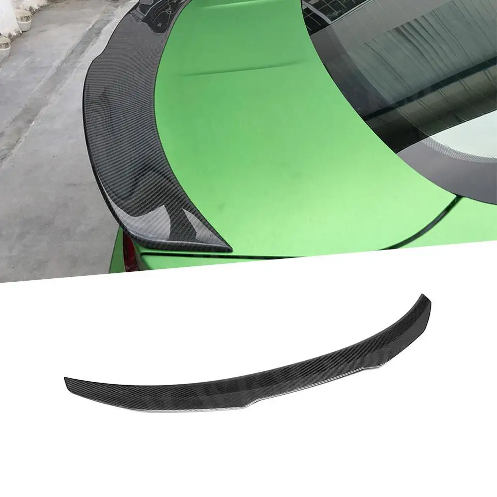 

Dry Carbon Fiber Rear Spoiler Boot Lip Wing For BMW 1 Series E82 1M Coupe Sedan 2008-2012 Car Rear Trunk Spoiler