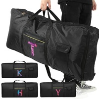 New 61 Keys Electronic Keyboard Bag Portable Dustproof Electronic Organ Bag Waterproof Package Bags Paint Letter Pattern