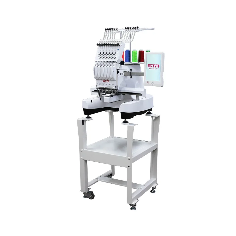 STR OCEAN Industrial And Commercial Swf Happy Funsun Digital Best Single Head Embroidery Machine Domestic Price