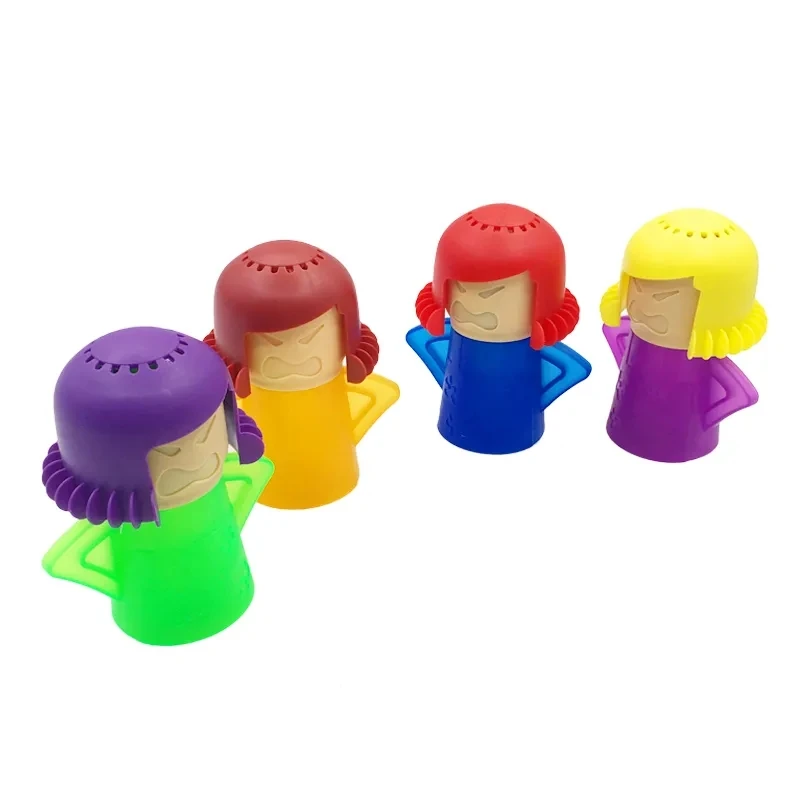 غاضب ماما منظف الميكروويف الثلاجة فرن تنظيف الإبداعية رذاذ نوع البخار رائحة إزالة الروائح أدوات المطبخ