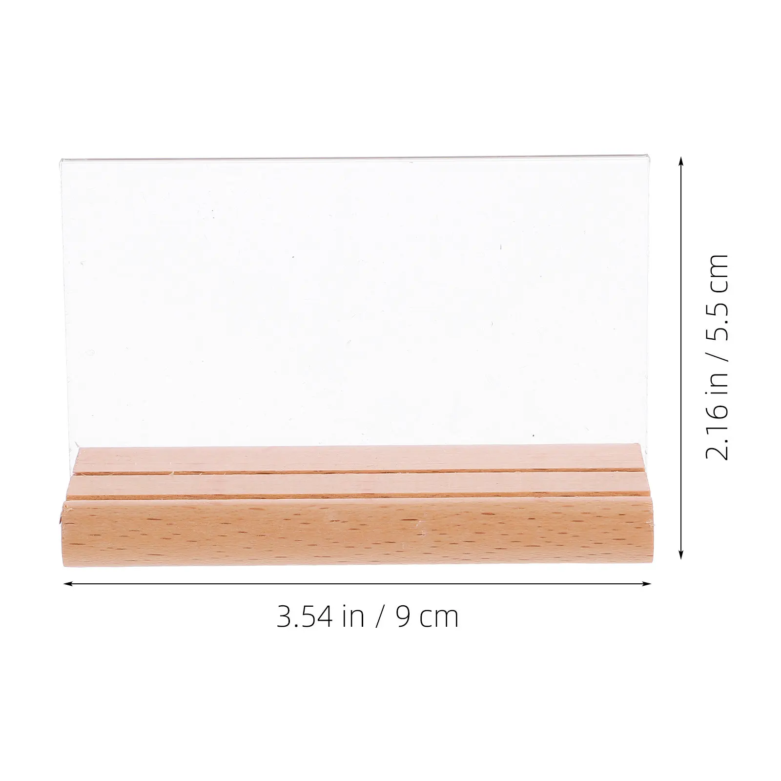 Menu Display Board Stand Sign Holder Label Showing Stand Price Tag Rack Message Display Board for Restaurant Shop Retail Store