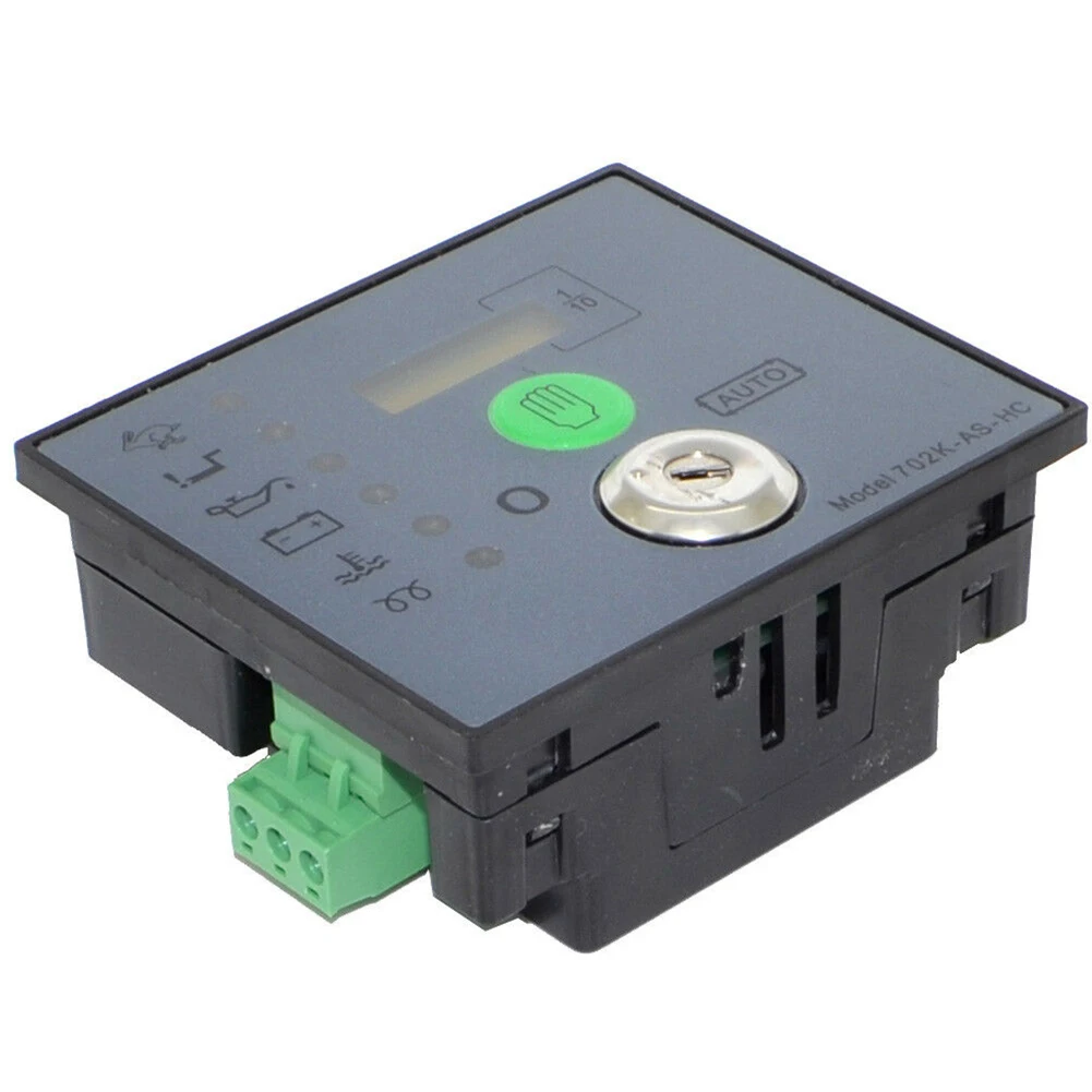 

Tamper Proof LCD Counter Key Switch and Push Button Control 702HC Electronic Auto Start Controller for DSE702AS Genset Generator