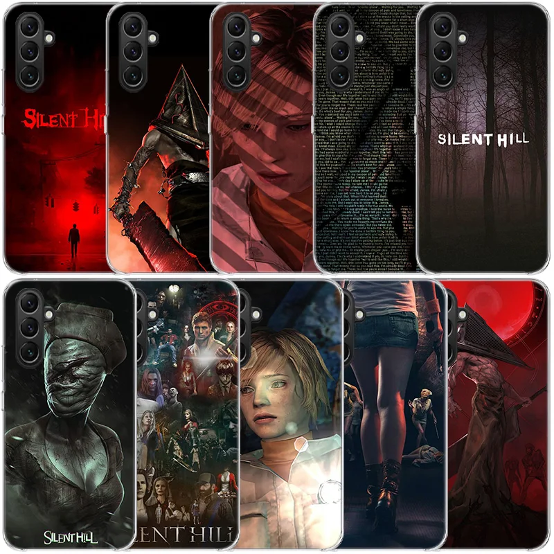 Games S-Silent Hill Clear Phone For Samsung Galaxy A52S A42 A32 A22 A12 A02S A70 A50 A40 A30 A20 A20E A71 A51 A41 A31 A10 A21S A