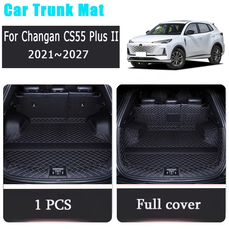 

Car Trunk Mats For Changan CS55 Plus II Nevo Q05 UNI-S 2021-2027 Anti-dirty Cover Storage Pad Cargo Liner Rugs Auto Accessories