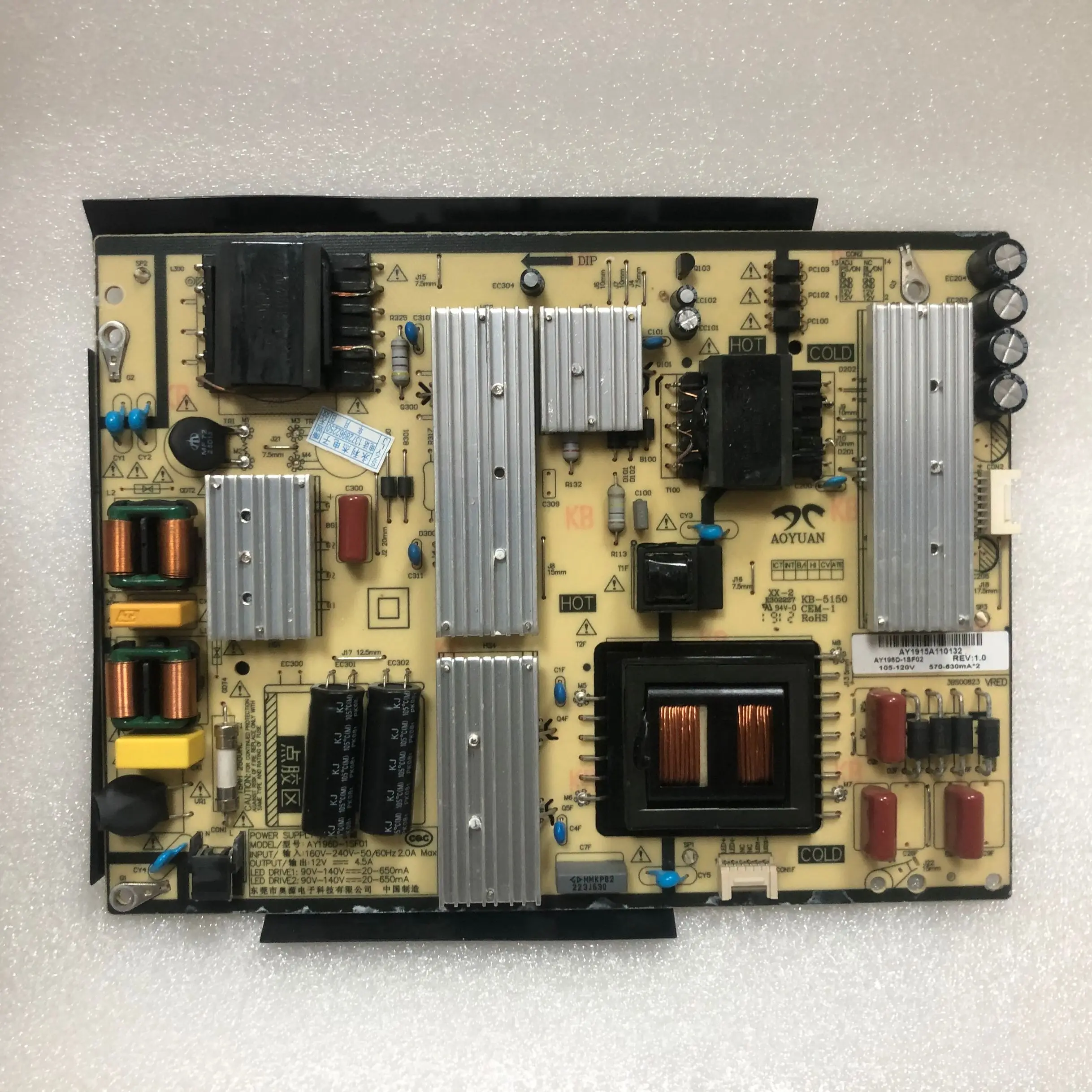 

L65m5-es L65M5-5S Power board AY196D-1SF01/02 AMP65XM-TC