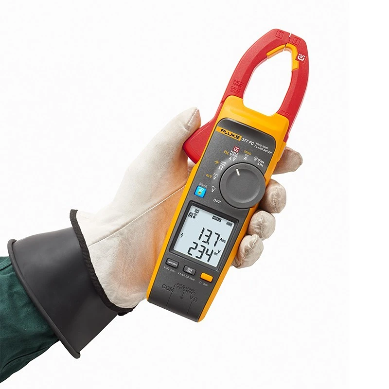 Fluke 377 FC Non-Contact Voltage True-rms AC/DC Clamp Meter with iFlex