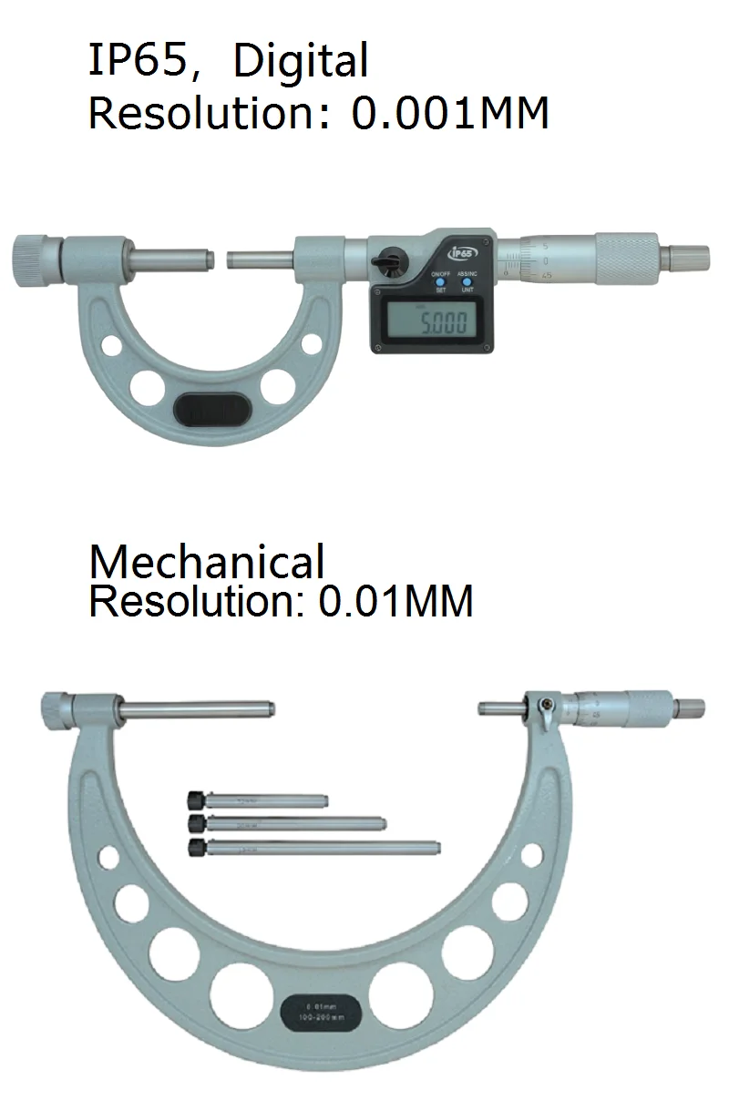 0-600MM Vernier Caliper with Replaceable Anvil, Extended Measuring Rod, and Large Range External Diameter Meaeter measuring tool