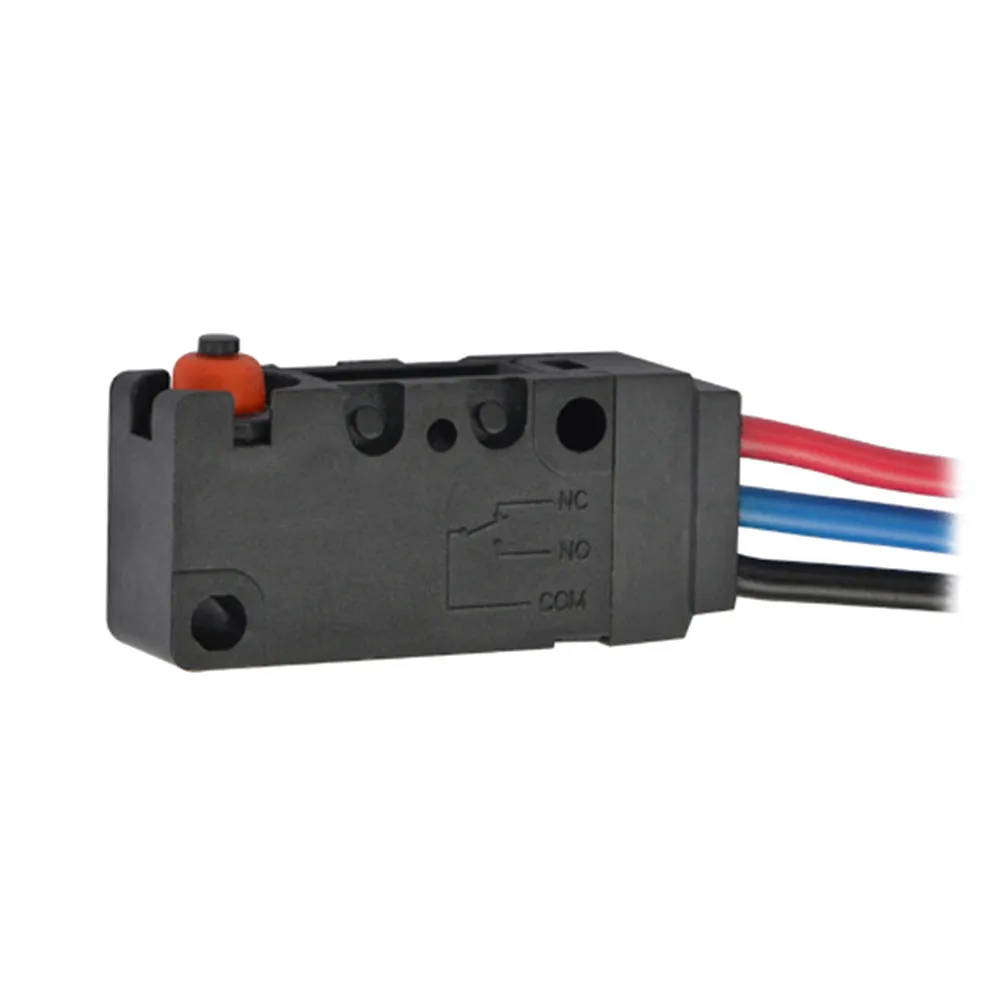 Waterproof Micro Push Button Switch 500000 Cycles Plastic Pin Type Electric Tactile For Home Appliance Audio Machine