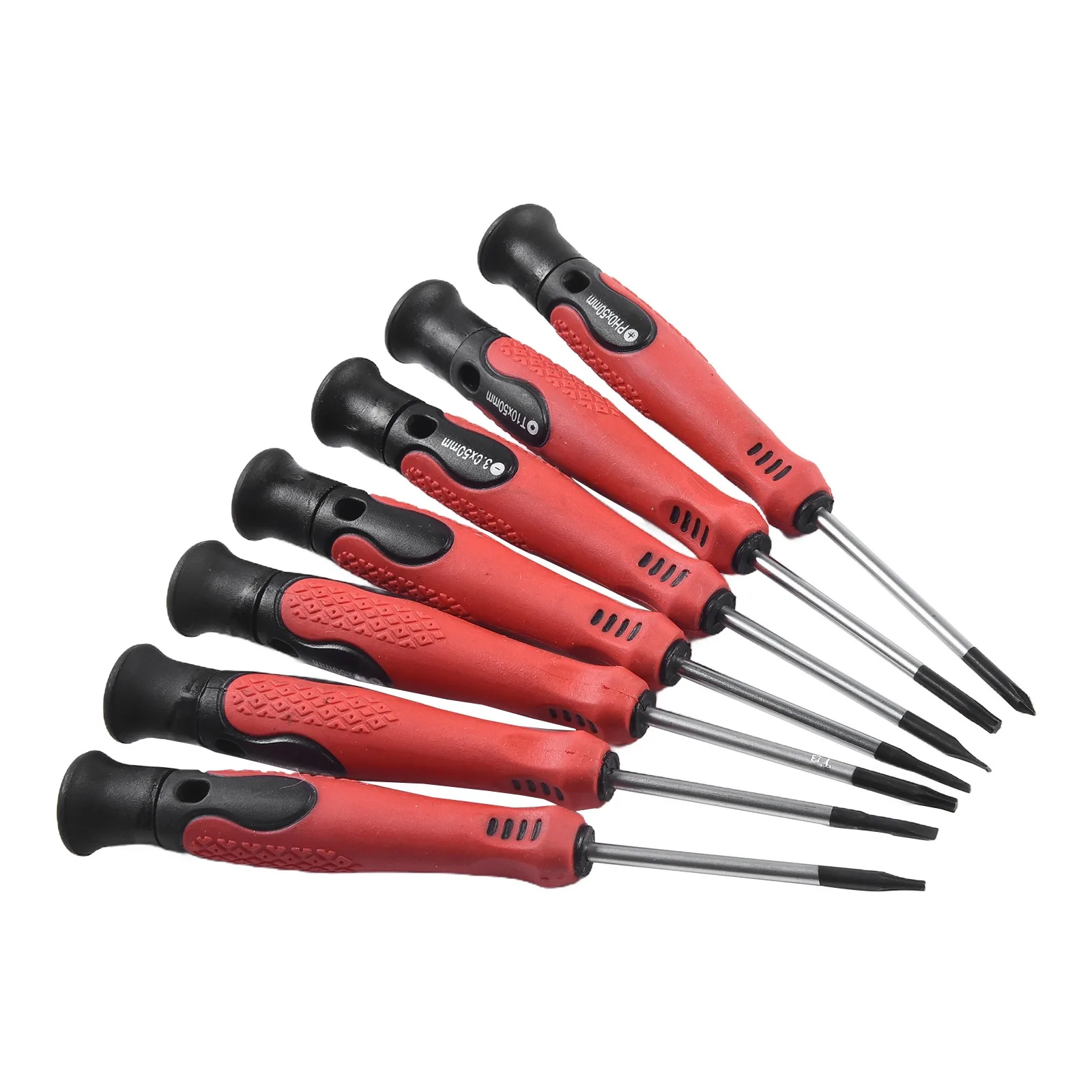 7pcs Magnetic Screwdriver Set Cross Slotted Torx Screwdriver Multi-Function For Watches Toys Repairing Hand Tools Set