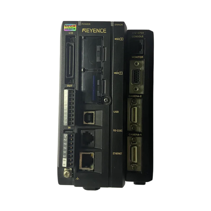 KEYENCE CV-5701 CV-5701P CV-5702 CV-5001P Visual System Digital Image Sensor Controller Used for Image Acquisition in Stock
