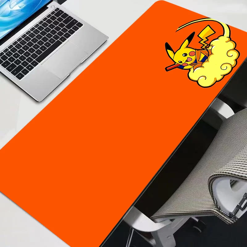 Hot Anime Mouse Pad Large Gamer Accessories Varmilo Keyboard Pad PC Computer Desk Mat Pokemon Pikachu Gaming E-sports Mousepads