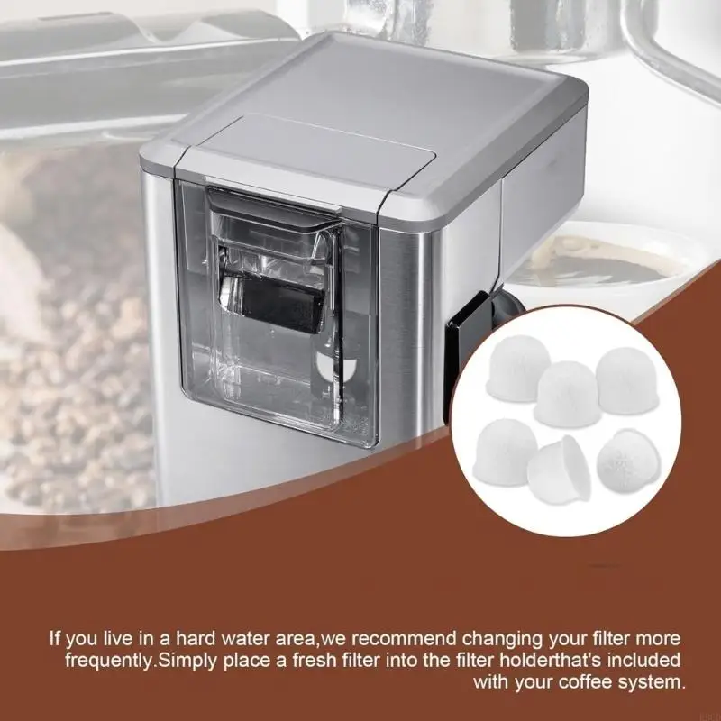 Pacchetto R9CD 8 filtri per l'acqua sostituzione del filtro del caffè per migliorare i gusti del caffè