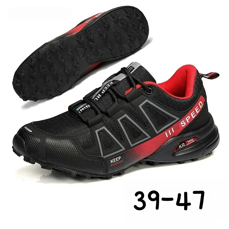 

Men's outdoor, Rubber-soled Hiking Shoes, Cycling Shoes, Non-slip Wear-resistant Training Hunting Tactical Sports Shoes 39-47