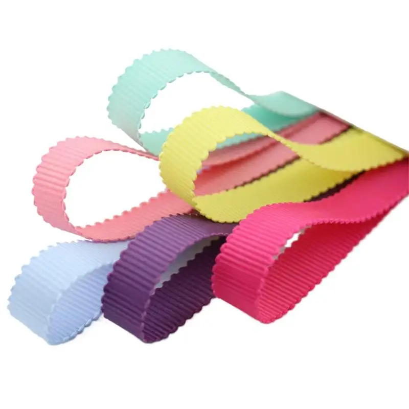 5yards/lot 10/12/16/20mm Pinkycolor Cotton Ribbon