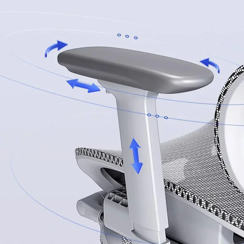 Cadeira ergonômica para sala de estar, escritório, jogos, computador, relaxante, reclinável, giratória, simplicidade, móveis de escritório, sillas lloc