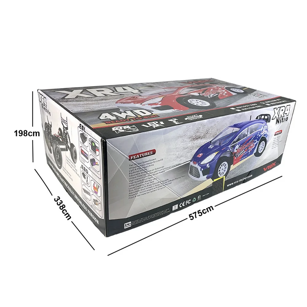 Hot Sale RC Rally 70Km/H Brushless High Speed VRX RACING RH1028 RTR 4WD 1/10 Electric Rc Car Toy for Children Adults