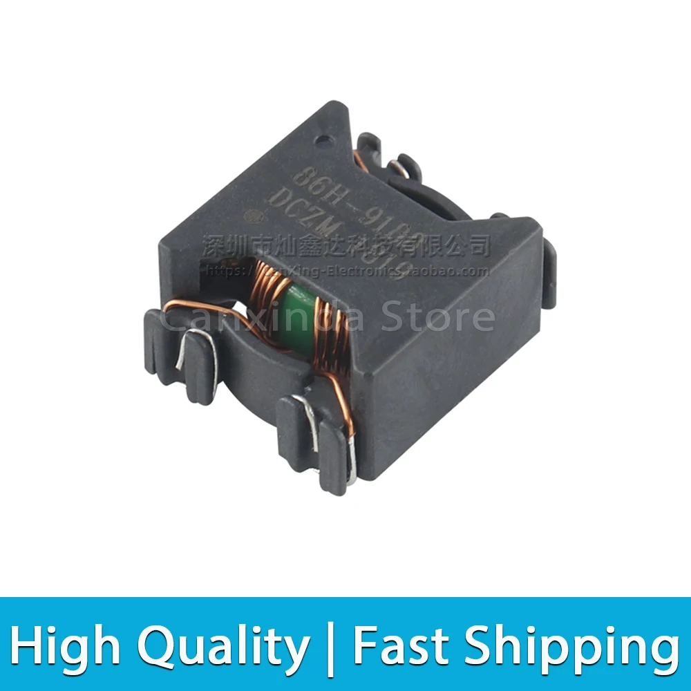 

2pcs SMT SMD Common Mode Choke Coil Inductor Inductance 6mH 6000uH 4A High Current Switching Power Supply Filter Magnetic Ring