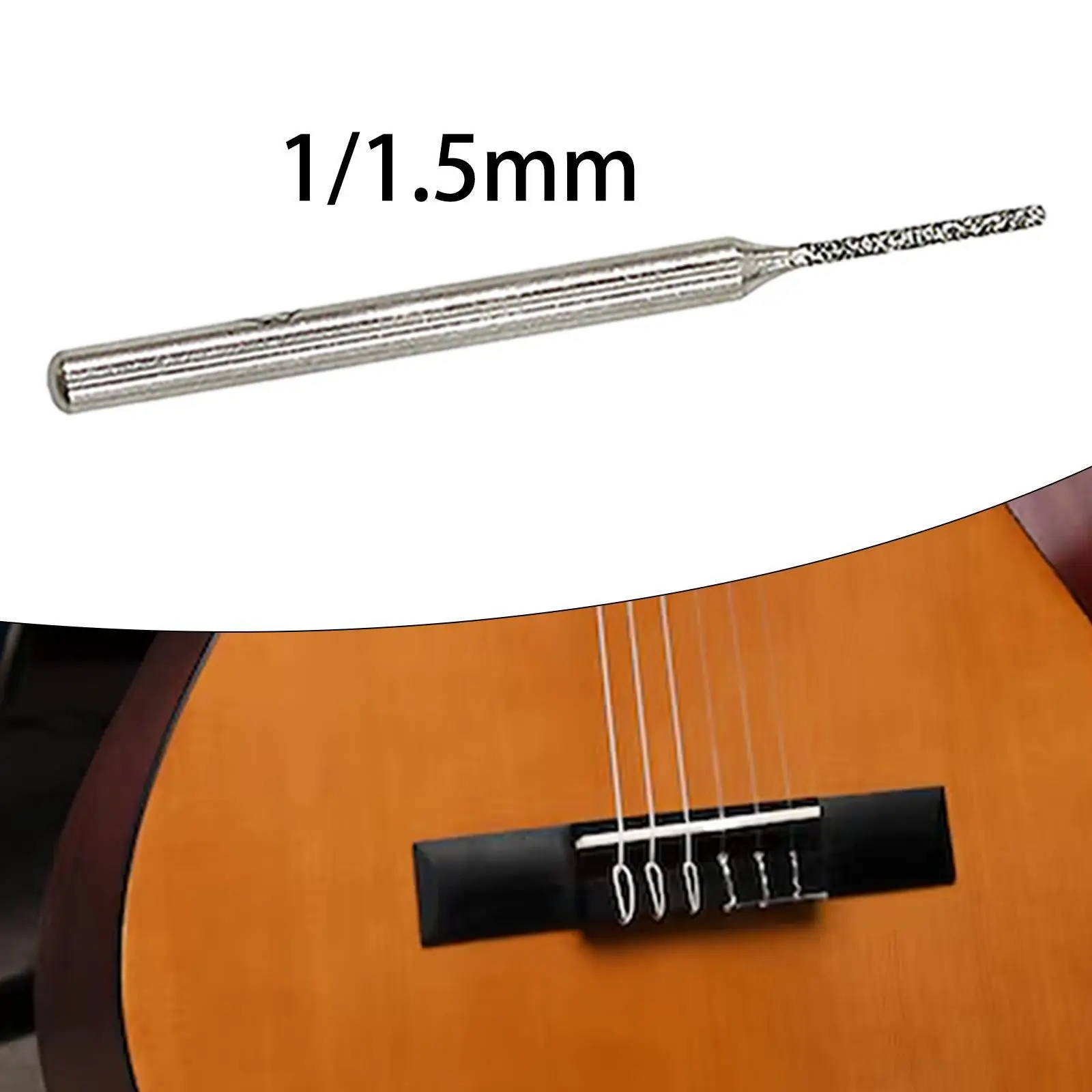 

Guitars Fret File Portable Fret File for Guitar Fret Leveling Ukulele Violin
