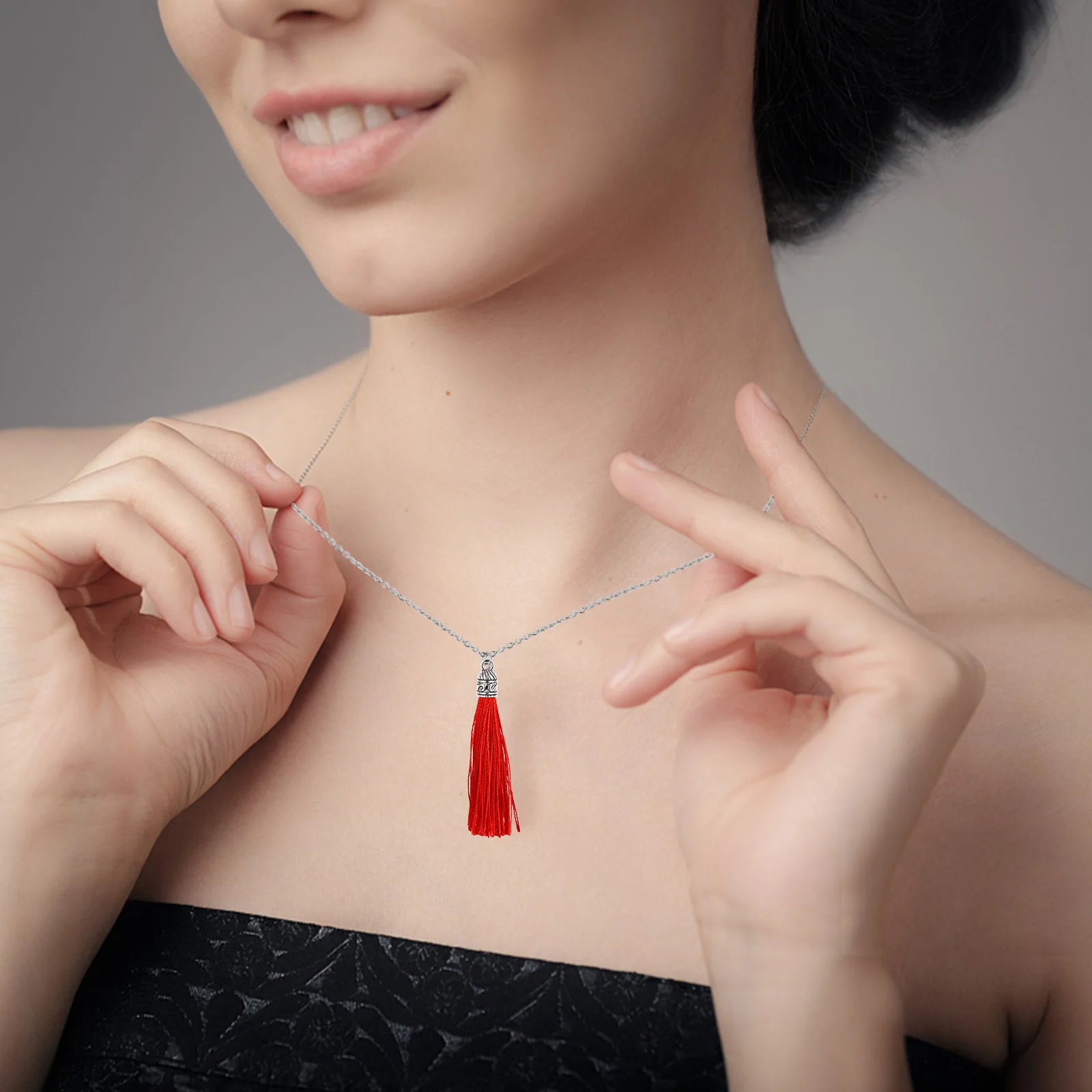 

100pcs Diy Tassel Pendant Hanging Pendant Decorative Tassel Crafts Ornament Durable Handmade Tassels Home Decoration Wall