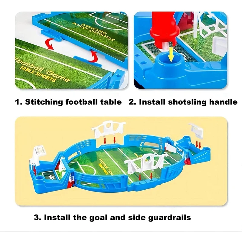 Foosball Tables, Mini Tabletop Football Game Set Soccer Tabletops Competition Sports Games, For Family Game Night Fun