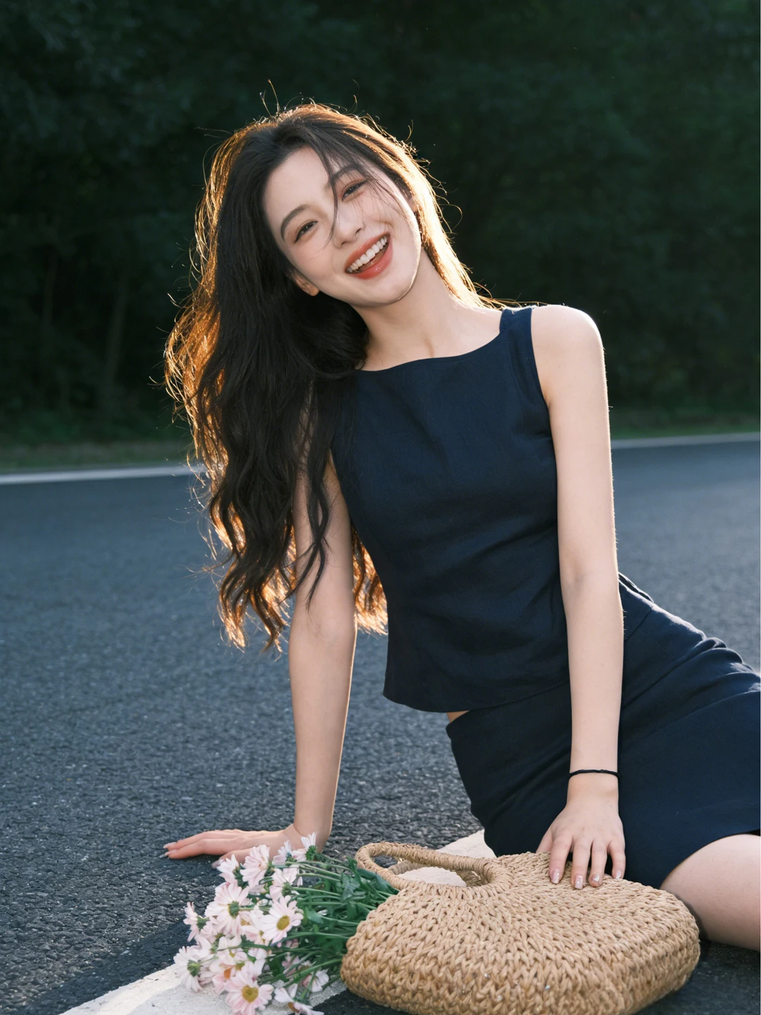 

Korean Style Fashionable Two-Piece Set Bodycon Dress Summer Comfortable Breathable Women's Clothing round Neckline Short...