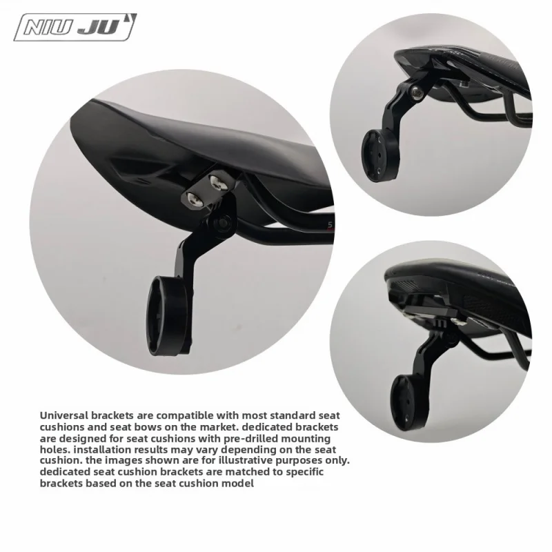 Compatible with Bryton R300L Radar Tail Light Mount, Road Bike Saddle Mount Accessories